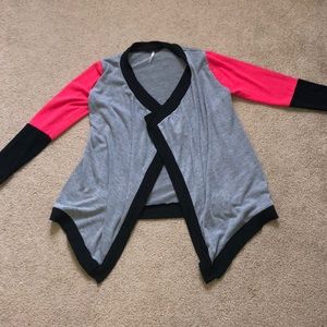 A colorful and stylish cardigan